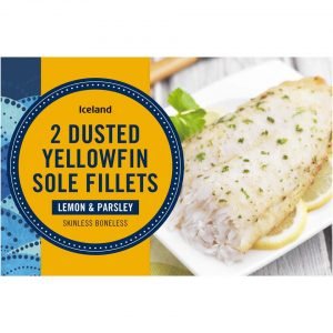 ICELAND 2PK LEMON & PARSLEY SOLE FILLETS
