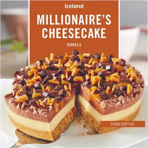 ICELAND MILLIONAIRES CHEESECAKE