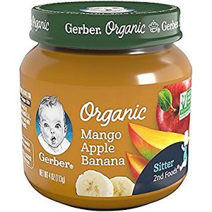 GERBER ORGANIC MANGO APPLE BANANA 2ND