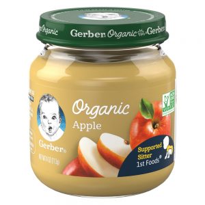 GERBER ORGANIC APPLE 1ST