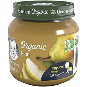 GERBER ORGANIC PEAR 1ST