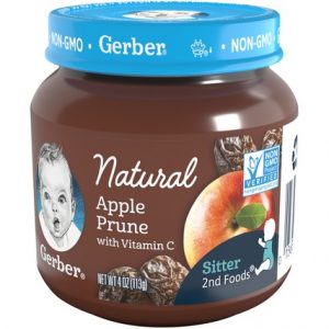 GERBER NATURAL APPLE PRUNE 2ND