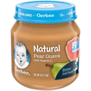 GERBER NATURAL PEAR GUAVA 2ND