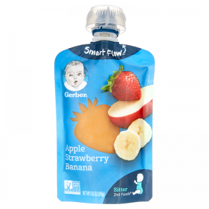 GERBER APPLE STRAWBERRY BANANA 2ND