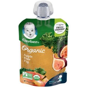 GERBER ORGANIC APPLE KALE FIG