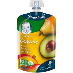 GERBER ORGANIC PEAR MANGO AVOCADO