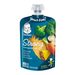 GERBER BROCCOLI CARROT BANANA PINEAPPLE