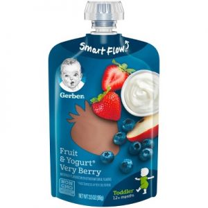 GERBER FRUIT & YOGURT VERY BERRY