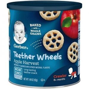 GERBER TEETHER WHEELS APPLE HARVEST