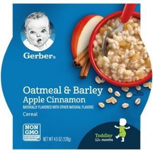 GERBER OATMEAL & BARLEY APPLE CINNAMON CEREAL