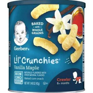 GERBER LIL' CRUNCHIES VANILLA MAPLE