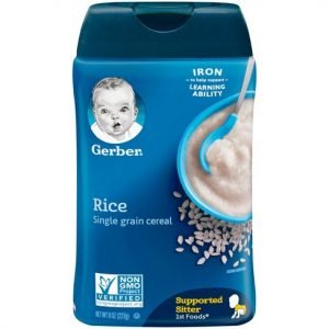 GERBER RICE CEREAL