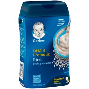 GERBER DHA & PROBIOTIC RICE