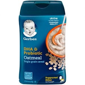 GERBER DHA & PROBIOTIC OATMEAL