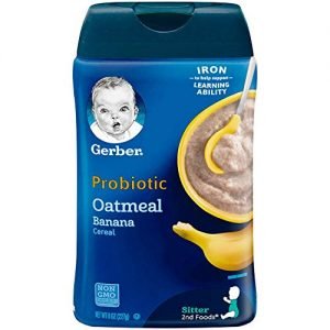 GERBER PROBIOTIC OATMEAL BANANA CEREAL