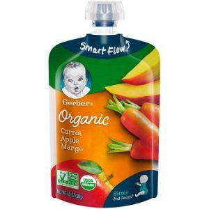 GERBER ORGANIC CARROT APPLE MANGI 2ND