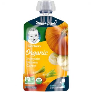 GERBER ORGANIC PUMPKIN BANANA CARROT