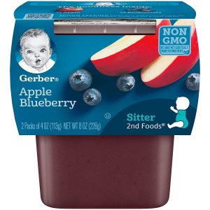 GERBER APPLE BLUEBERRY 2ND