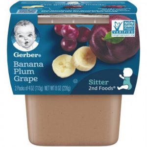GERBER BANANA PLUM GRAPE 2ND