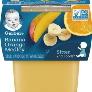 GERBER BANANA ORANGE MEDLEY 2ND