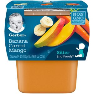 GERBER BANANA CARROT MANGO 2ND