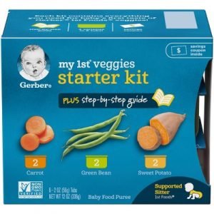 GERBER MY 1ST VEGGIES STARTER KIT 1ST (CARROT, GREEN BEAN, SWEET POTATO)