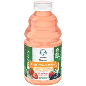 GERBER ORGANIC STRAWBERRY FRUIT INFUSED WATER
