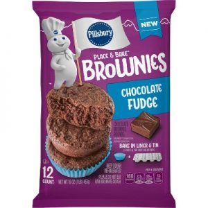 PILLSBURY BROWNIE DOUGH CHOCOLATE FUDGE