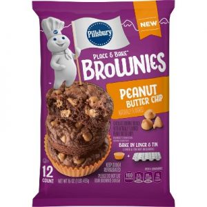 PILLSBURY BROWNIE DOUGH PEANUT BUTTER CHIPS