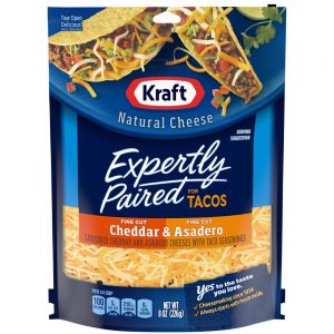 KRAFT SHRD MEXI-TACO