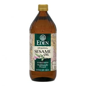 EDEN  SESAME OIL, ORGANIC  EXTRA VIRGIN