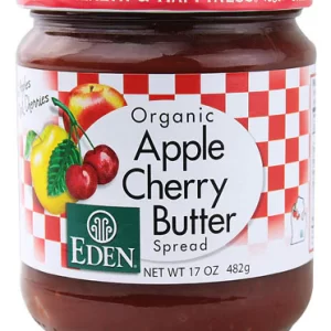 EDEN  APPLE CHERRY BUTTER SPREAD, ORGANIC