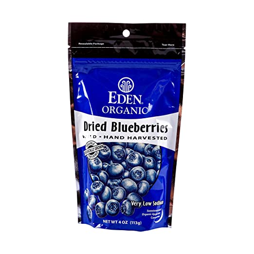EDEN DRIED BLUEBERRIES, ORGANIC CPT International