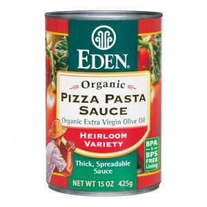 EDEN  PIZZA PASTA SAUCE, ORGANIC