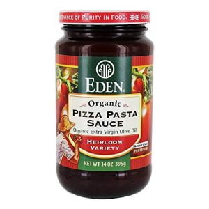 EDEN  PIZZA PASTA SAUCE, ORGANIC