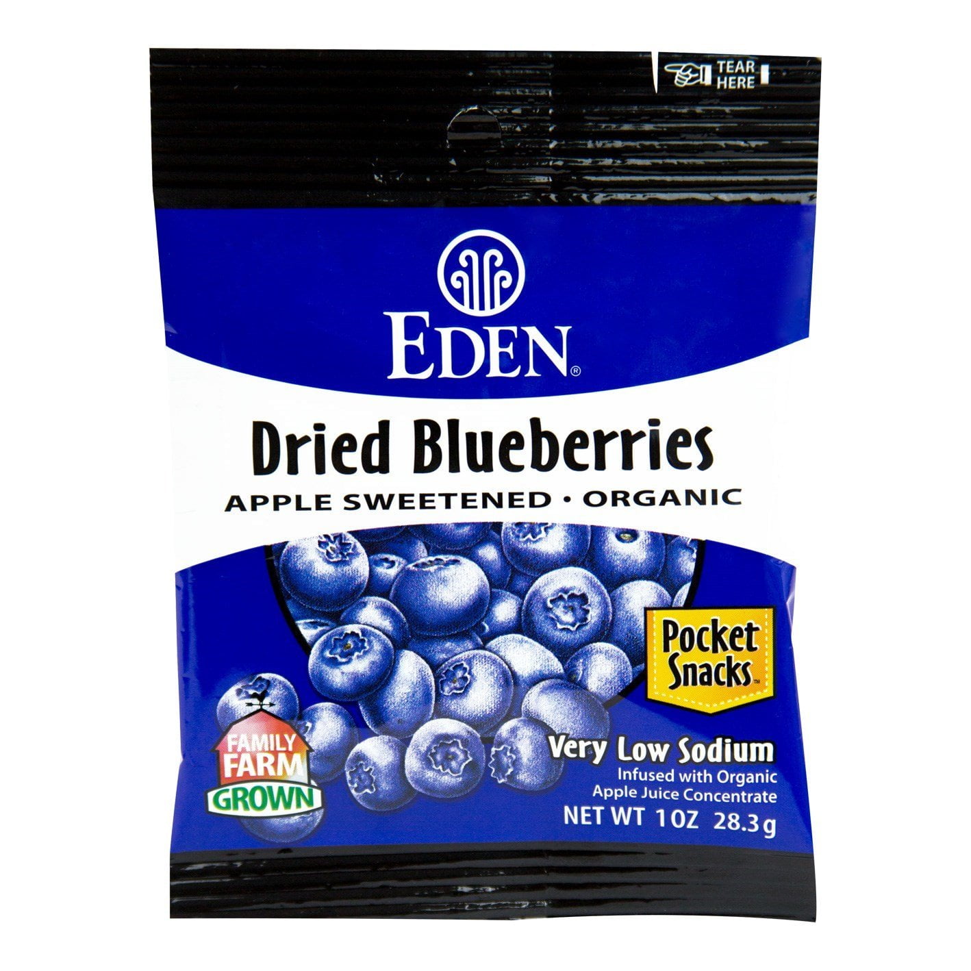 EDEN DRIED BLUEBERRIES ORGANIC CPT International