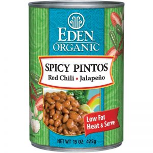 EDEN  SPICY PINTO BEANS, ORGANIC