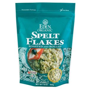 EDEN  SPELT FLAKES  TOASTED & ROLLED, ORGANIC