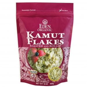 EDEN  KAMUT FLAKES  TOASTED & ROLLED, ORGANIC