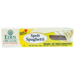 EDEN  SPELT SPAGHETTI, ORGANIC PASTA