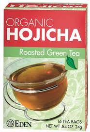 EDEN  HOJICHA TEA, ORGANIC GREEN TEA  CT