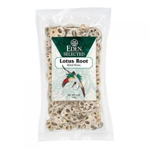 EDEN  LOTUS ROOT  DRIED, SLICED