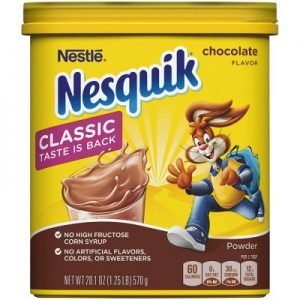 NESQUIK CHOCOLATE POWDER