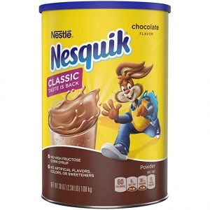 NESQUIK CHOCOLATE POWDER