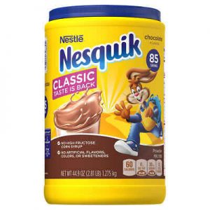 NESQUIK CHOCOLATE POWDER