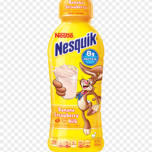 NESQUIK READY TO DRINK ASP BANANA STRAWBERRY 1%