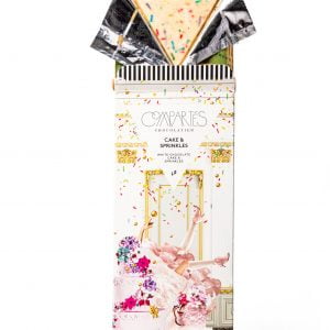 COMPARTES CAKE & SPRINKLES BIRTHDAY CAKE GOURMET CHOCOLATE BAR