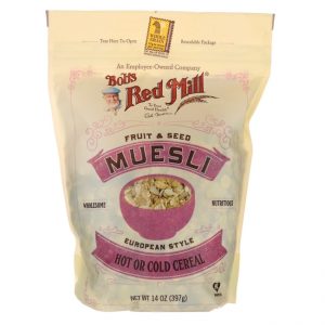BOB`S RED MILL MUESLI FRUIT AND SEED