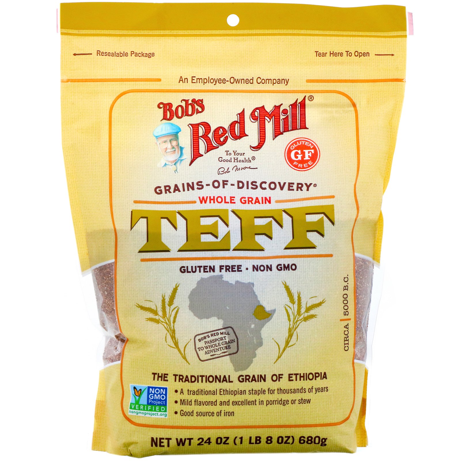 BOB`S RED MILL TEFF WHOLE GRAIN