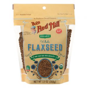 BOB`S RED MILL ORGANIC FLAXSEEDS BROWN